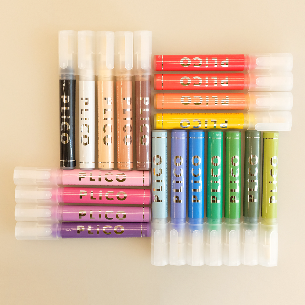 PLICO SEMIBOLD PEN 1 PCS ACRYLIC MARKER